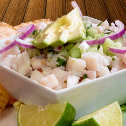 Ceviche Tostada