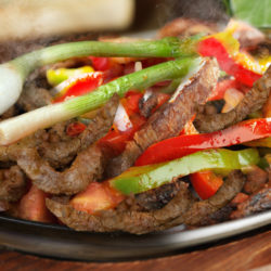 Steak or Chicken Fajitas